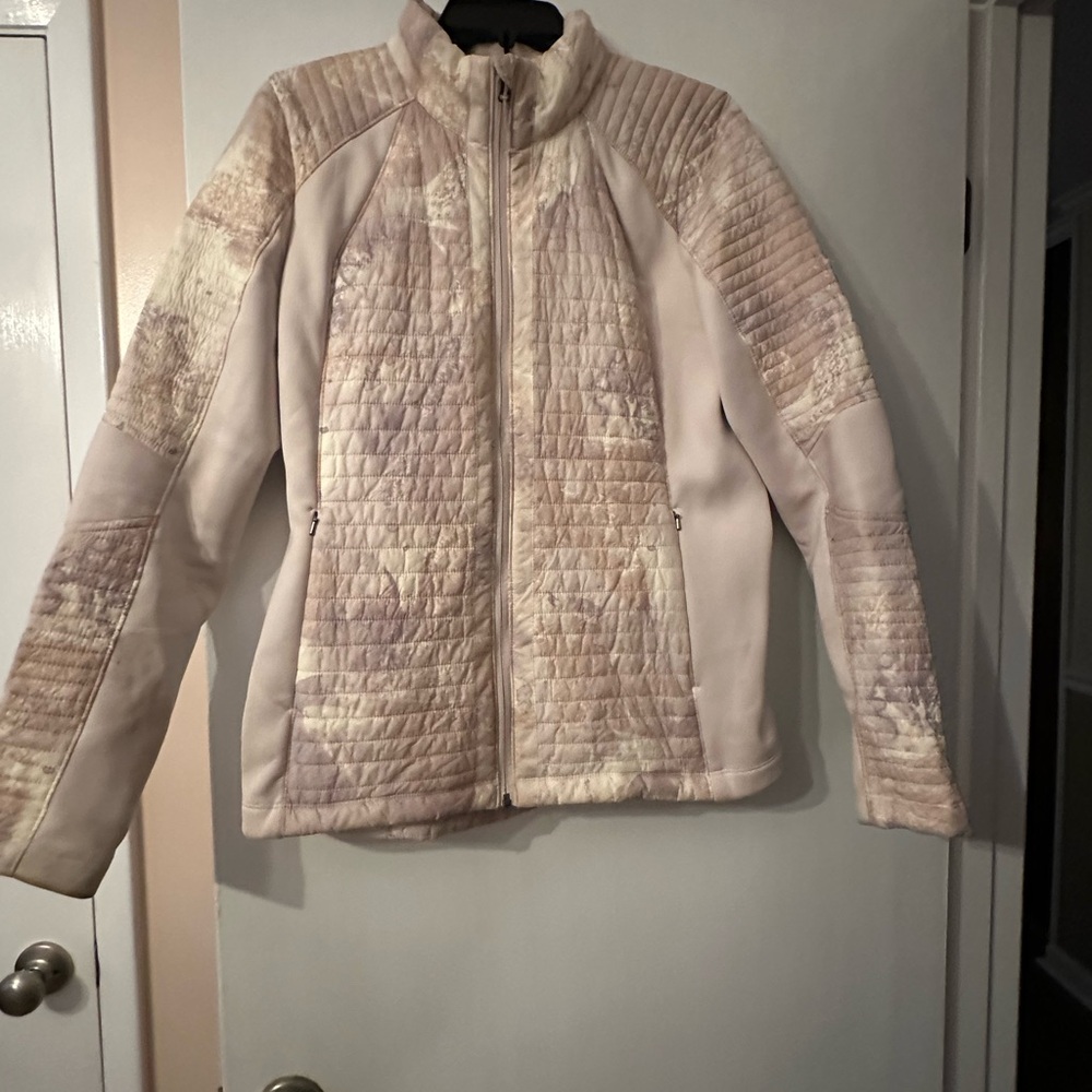 CALIA by Carrie Underwood Women's Quilted Ski Jacket - Cream